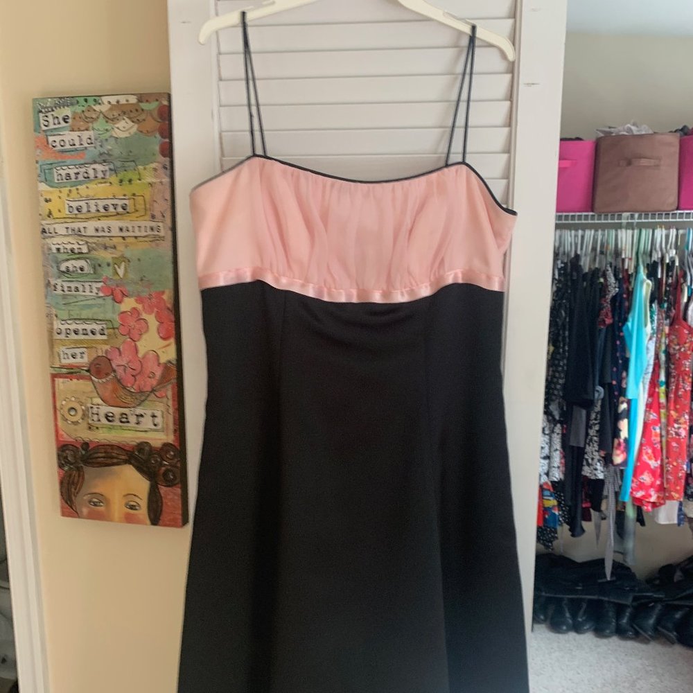 Black and Pink dress